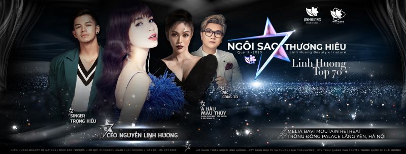 Trải nghiệm đầy đẳng cấp và thời thượng tại Ngôi sao thương hiệu quý III của Mỹ phẩm Linh Hương