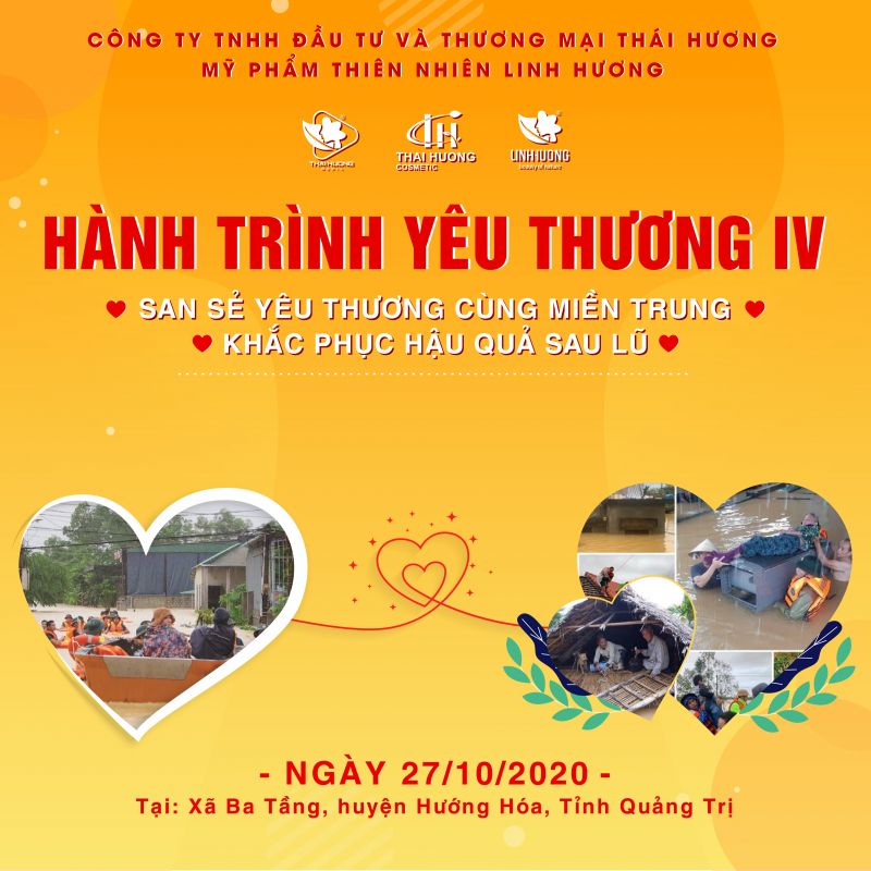 Hành trình yêu thương IV san sẻ yêu thương cùng đồng bào miền Trung