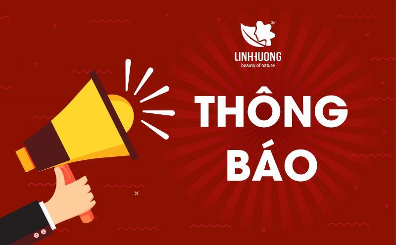 Thông báo về website chính thức của Mỹ phẩm Linh Hương và một số lưu ý khi đăng nội dung quảng cáo sản phẩm trên các nền tảng